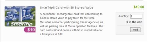 WMATA Smartrip Card Question : r/washingtondc 